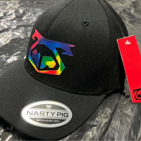 New with Tags *Rare* Nasty Pig 2021 Thermo Pride Hat - Size Small/Medium - Picture 1 of 5